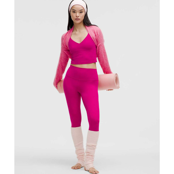 (8) $68 NWT Lululemon Align Tank Top *Light Support, A/B Cup Ripened Raspberry - Picture 3 of 6